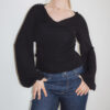 Roberto Cavalli Draped Long Sleeve Blouse - Image 4