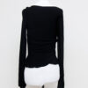Roberto Cavalli Draped Long Sleeve Blouse - Image 3
