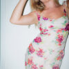 Rene Derhy Draped Rose Dress - Image 7