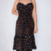 Amuleti Silk Rose Midi Dress - size L