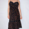 Amuleti Silk Rose Midi Dress - size L - Image 2