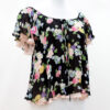Moschino Ruffled Floral Top