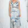 Blumarine Silk Two Piece Dress