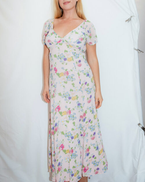 Moschino Floral Long Dress