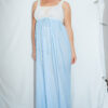 1960s Cotton and Crochet Night Dress - Image 2