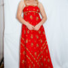 Vintage Collector French Red Dress - Image 5