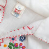 Vintage Hungarian Embroidered Blouse - Image 3
