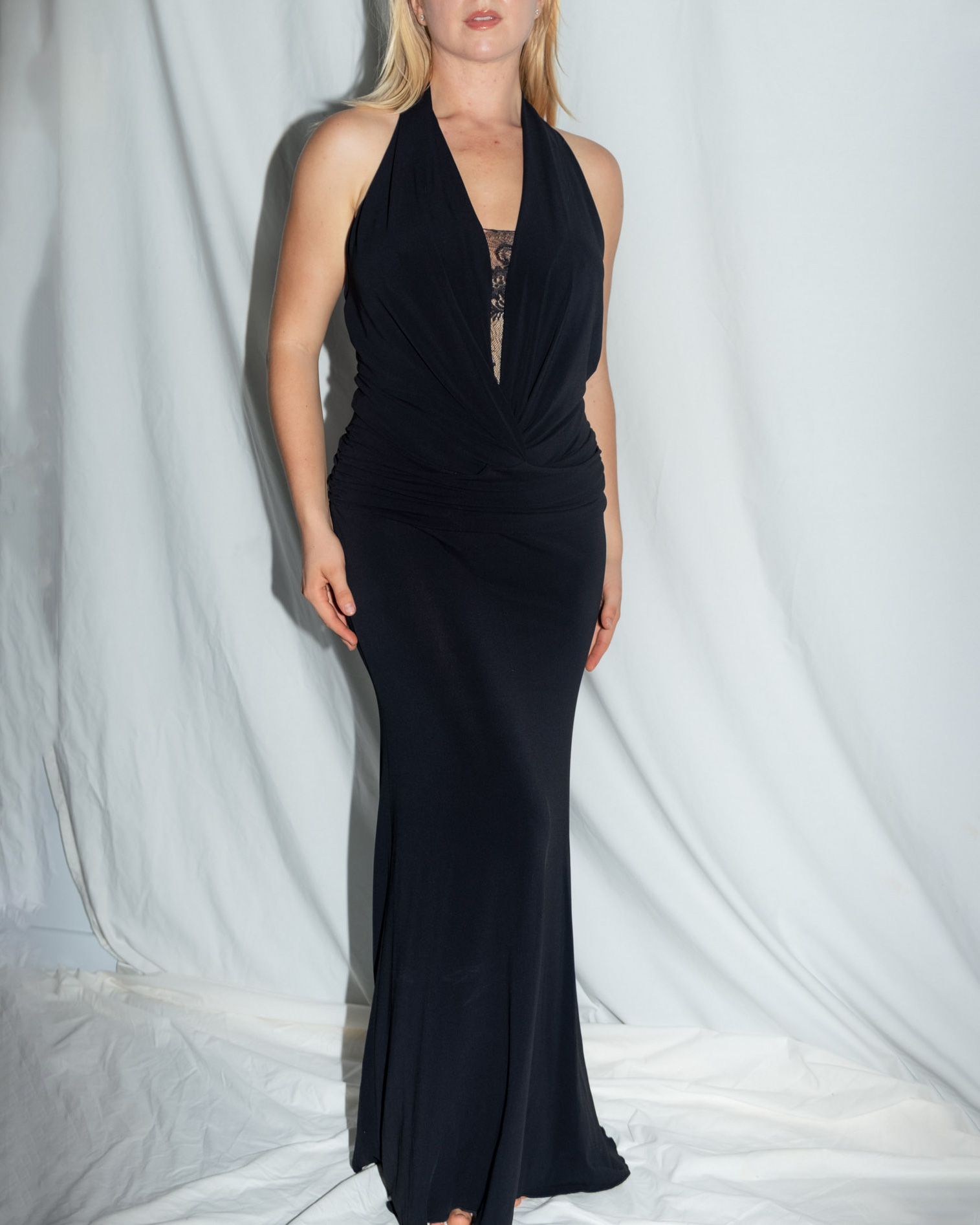 Sonia Fortuna Halterneck Gown