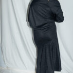 Cavalli Wool Draped Dress - Image 3