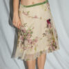 Blugirl Silk Midi Skirt
