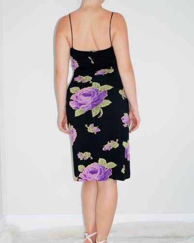 Betsey Johnson 1990s Floral Dress - Image 2