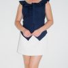 Blumarine Folies Sailor Navy Top - Image 2