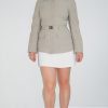 Prada Vintage Padded Jacket with Belt