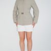 Prada Vintage Padded Jacket with Belt - Image 2